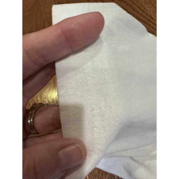 Vintage 90s Men's Welcome Home Troops USA Flag Ribbon T-Shirt XL Single Stitch - Picture 2 of 6